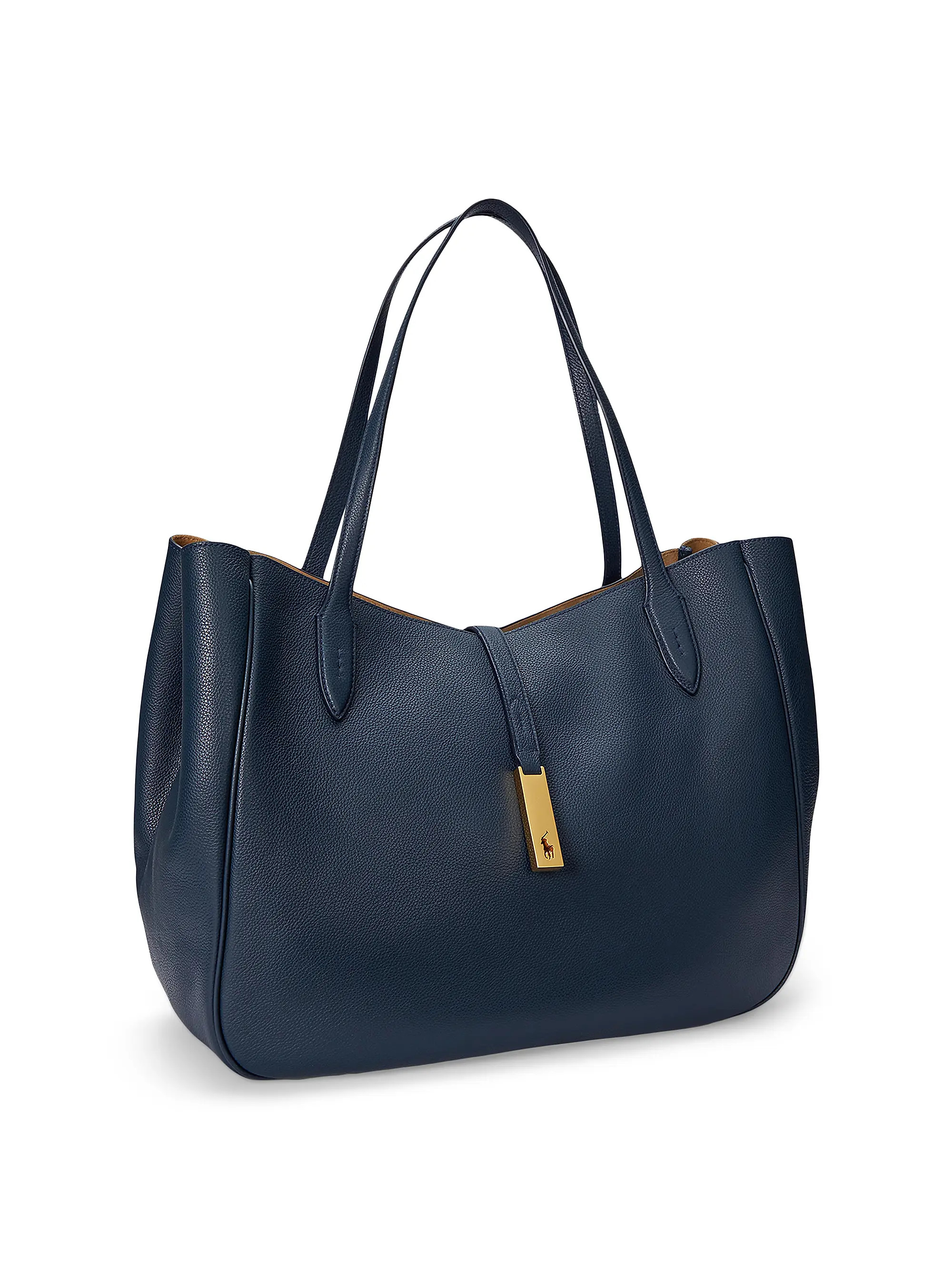 Polo ID Leather Tote Bag | Saks Fifth Avenue