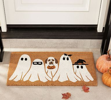 Gus The Ghost Family Doormat | Pottery Barn (US)