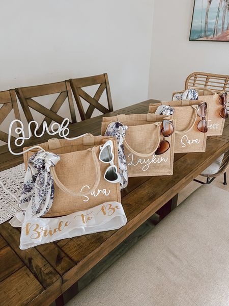 bachelorette bags / bach party / party flavors / coast grandma / beach / bride 

#LTKSeasonal #LTKtravel #LTKwedding