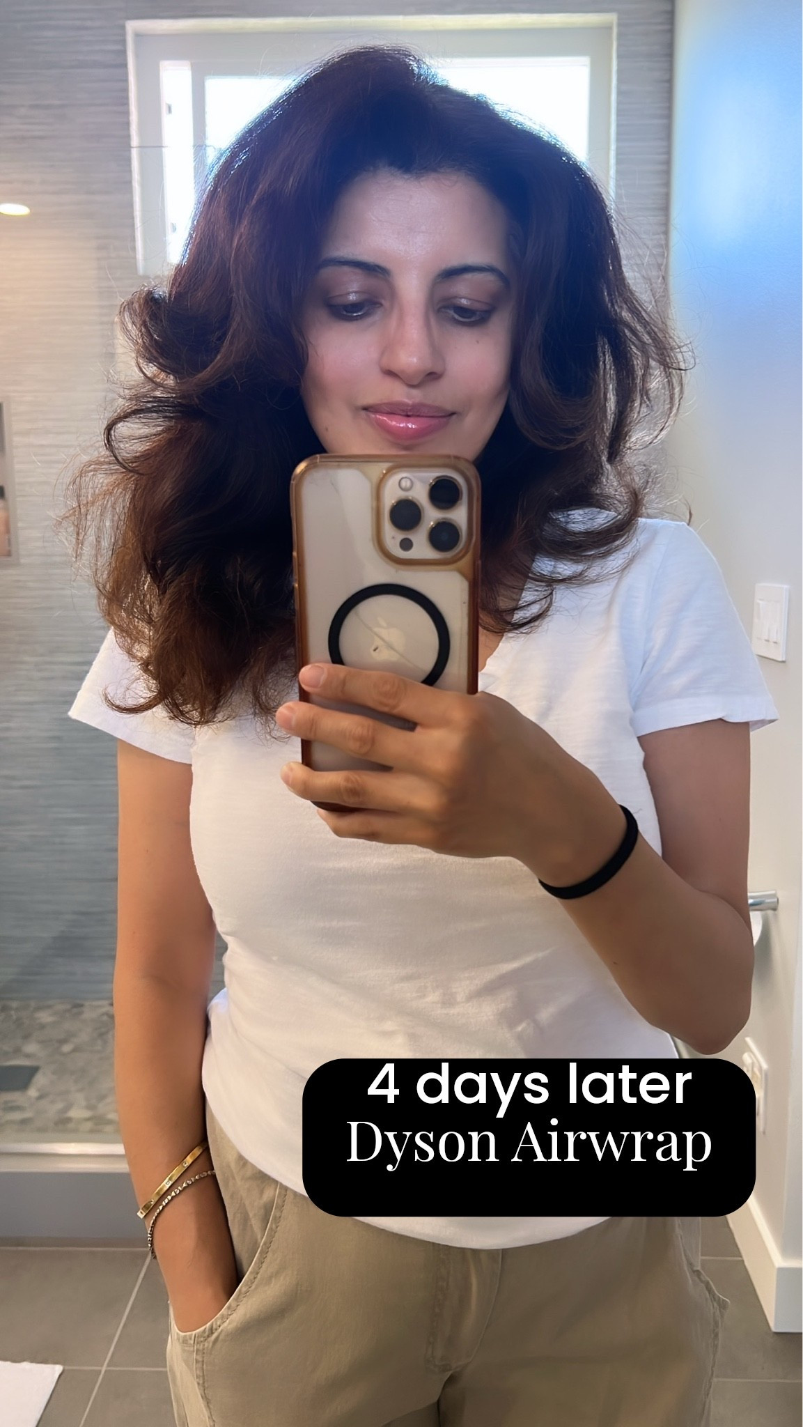 Dyson air wrap is amazing. Blowdried my hair 4 days ago using the round brush attachment and the results are so good. I have naturally curly hair. On sale at Nordstrom #nsale #nordstrom

#LTKselfcare #LTKgrwm #LTKSaleAlert