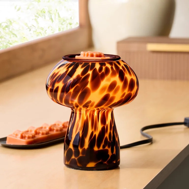 Better Homes & Gardens Mushroom Fragrance Wax Melt Warmer, Dark Tortoise | Walmart (US)