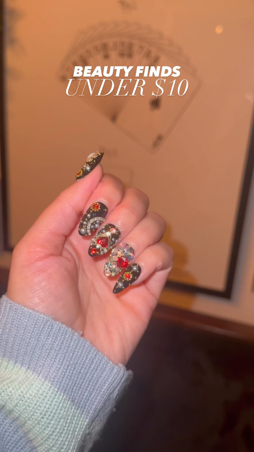 Can you believe these are under $6 and were the fast nails to glue on that look like this!! #nails

#LTKVideo #LTKBeauty #LTKHoliday