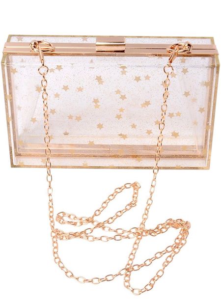 Calling all #swifties!!! This Amazon bag is back in stock and perfect for Eras tour! The stadium will require your bag to be transparent & the stars are the perfect Midnights touch ✨ 

#LTKFind #LTKunder50 #LTKstyletip