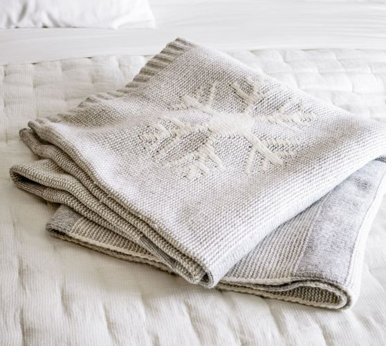 Let It Snow Blanket | Pottery Barn (US)