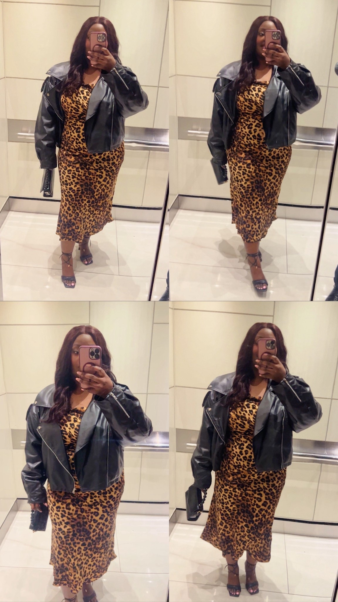A leopard dress for date night.

Size reference: XL

#LTKMidsize #LTKPlusSize #LTKootd