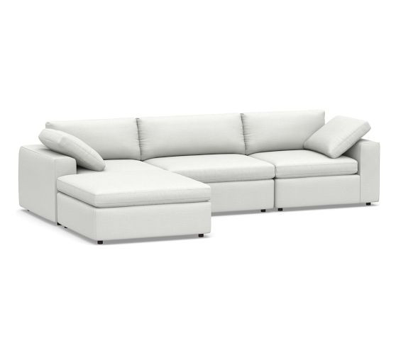 Dream Wide Arm Modular Chaise Sectional - Storage Available (129"–172") | Pottery Barn (US)