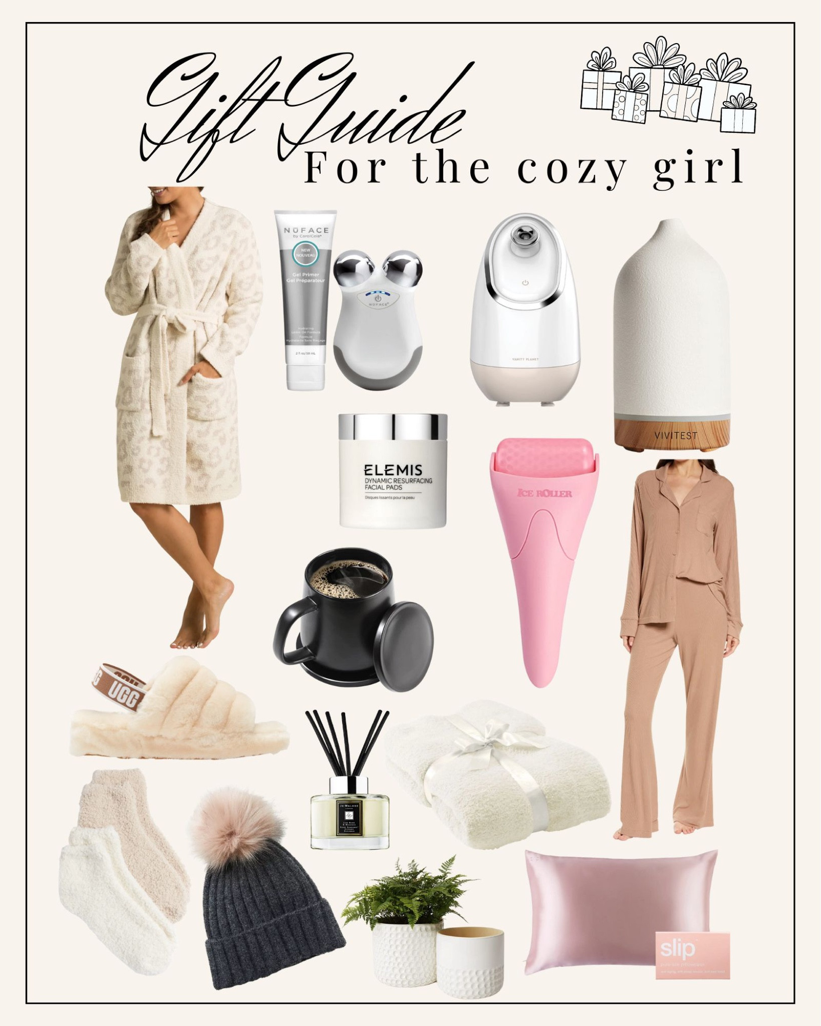 Gift guide for the cozy girl 

#LTKHoliday #LTKGiftGuide #LTKSeasonal