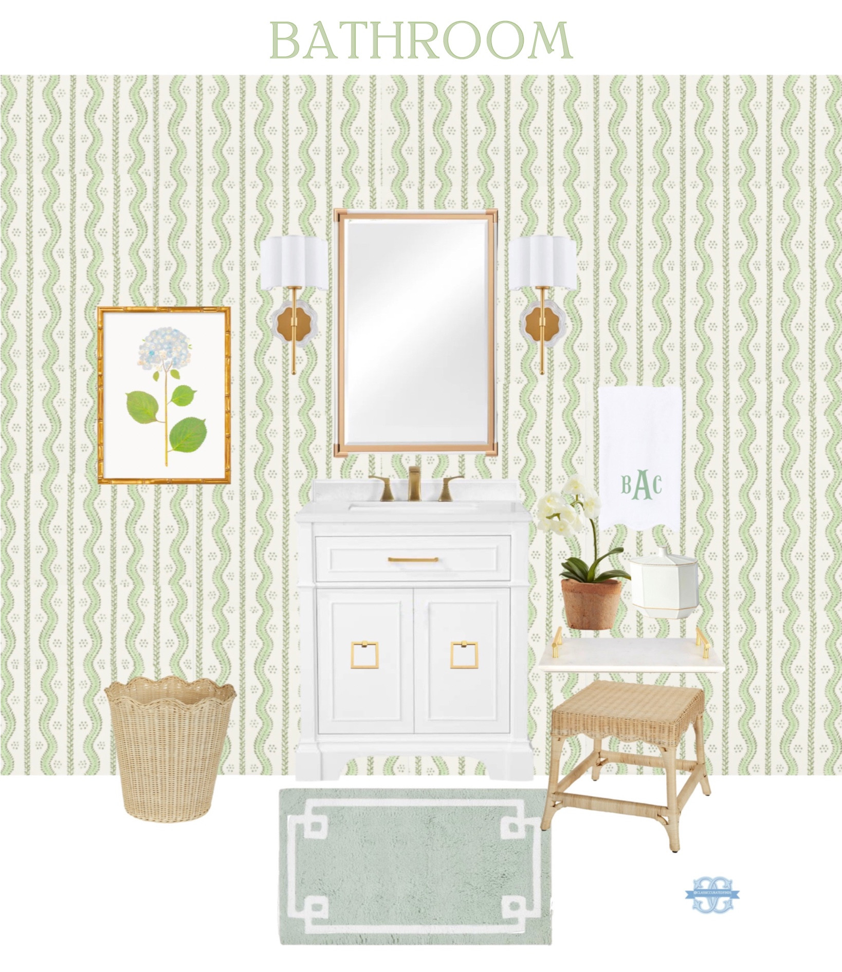 Green bathroom inspo💚🛁


Home Decor, Bathroom Decor, Wallpaper, Vanity, Sconces, Bathroom Mirror

#LTKhome