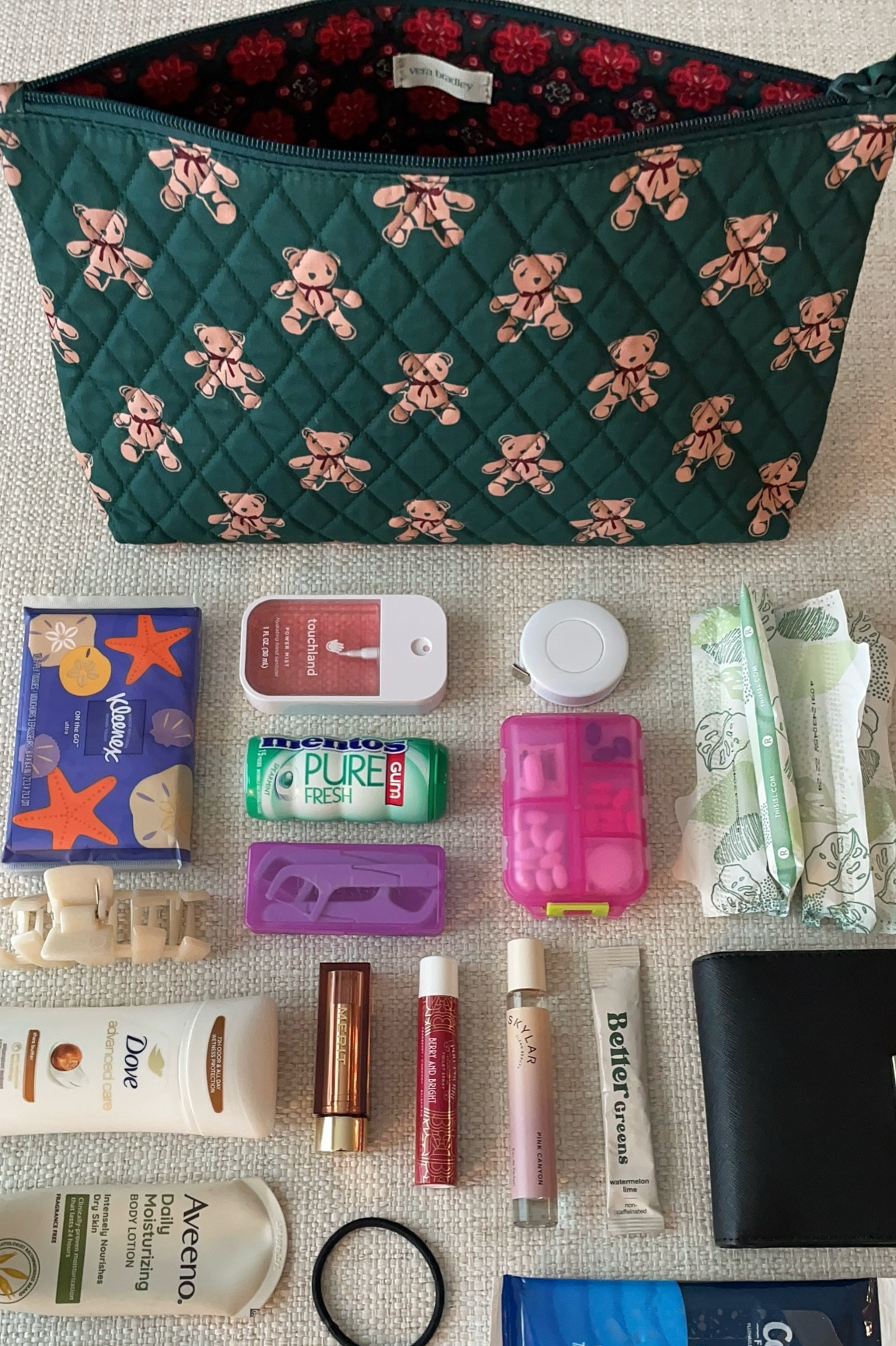 What’s in my bag / Vera Bradley large pouch 

#LTKItBag #LTKStyleTip