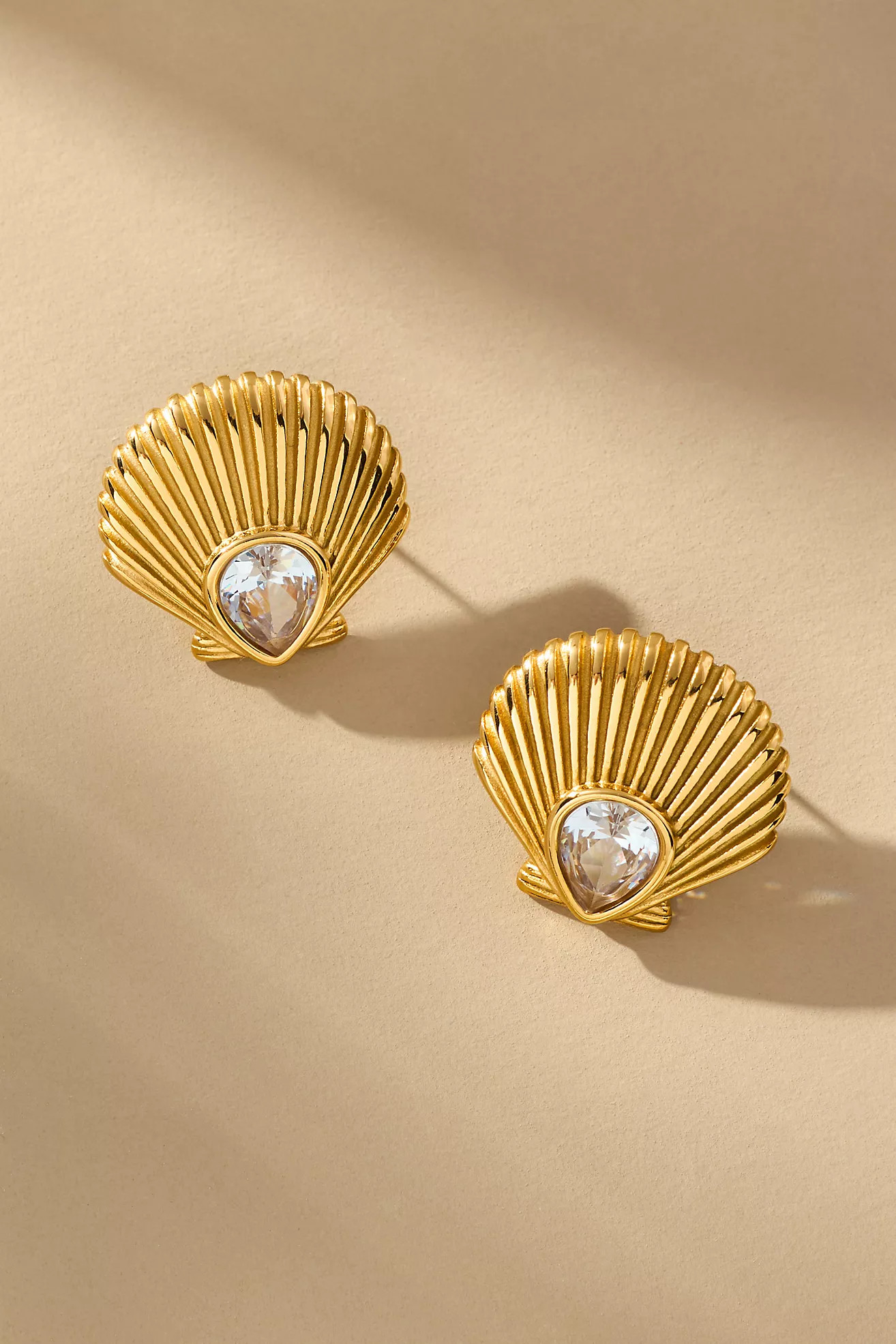8 Other Reasons Ariel Shell Stud Earrings | Anthropologie (US)