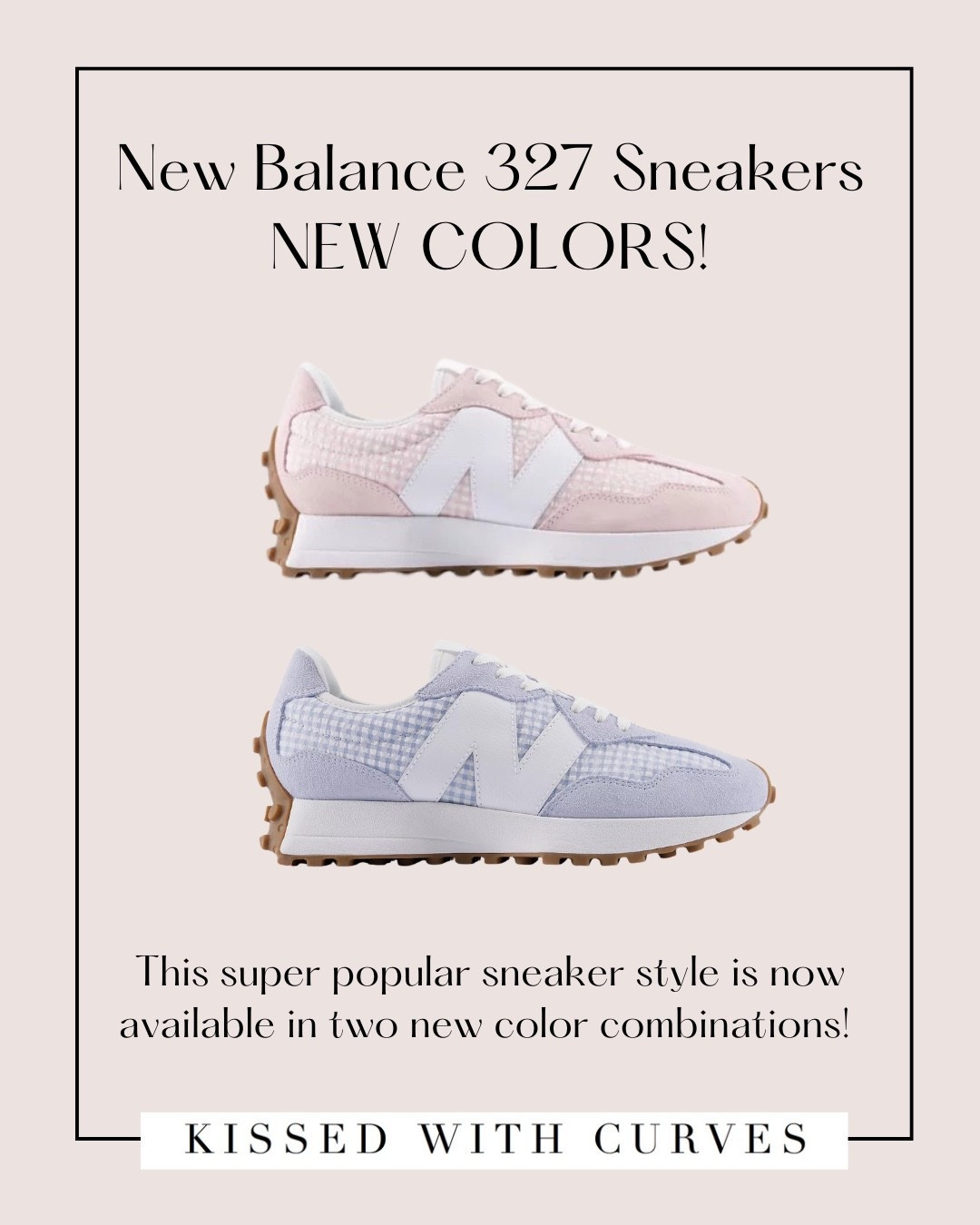 New Balance 327 sneakers in NEW COLORS fully stocked in all sizes! This super popular sneaker style is now available in a new colors for spring and summer! Aren’t they so pretty?! Love, love, love the pink! True to size.

#LTKActive #LTKTravel #LTKfitnessgoals