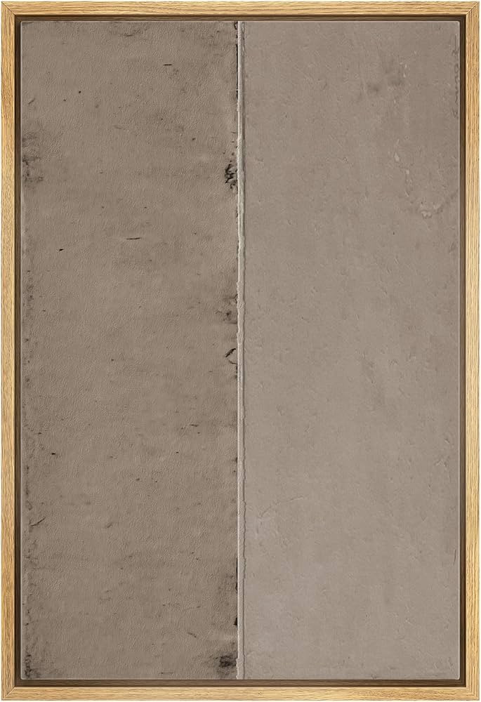 IDEA4WALL Framed Canvas Print Wall Art Geometric Gray Grunge Retro Color Blocks Abstract Shapes I... | Amazon (US)