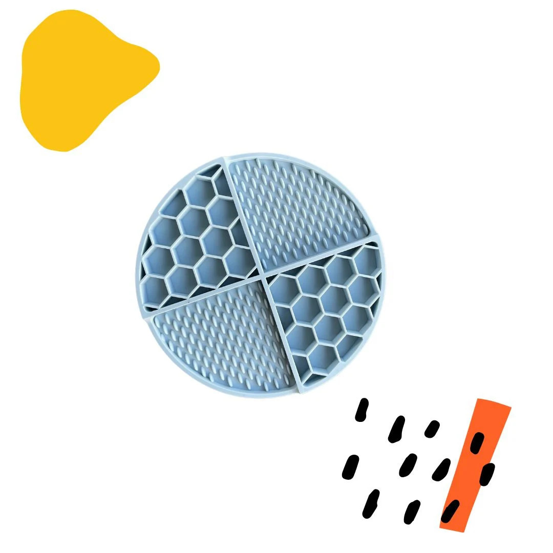 Dusty Blue Lick Mat - Etsy | Etsy (US)