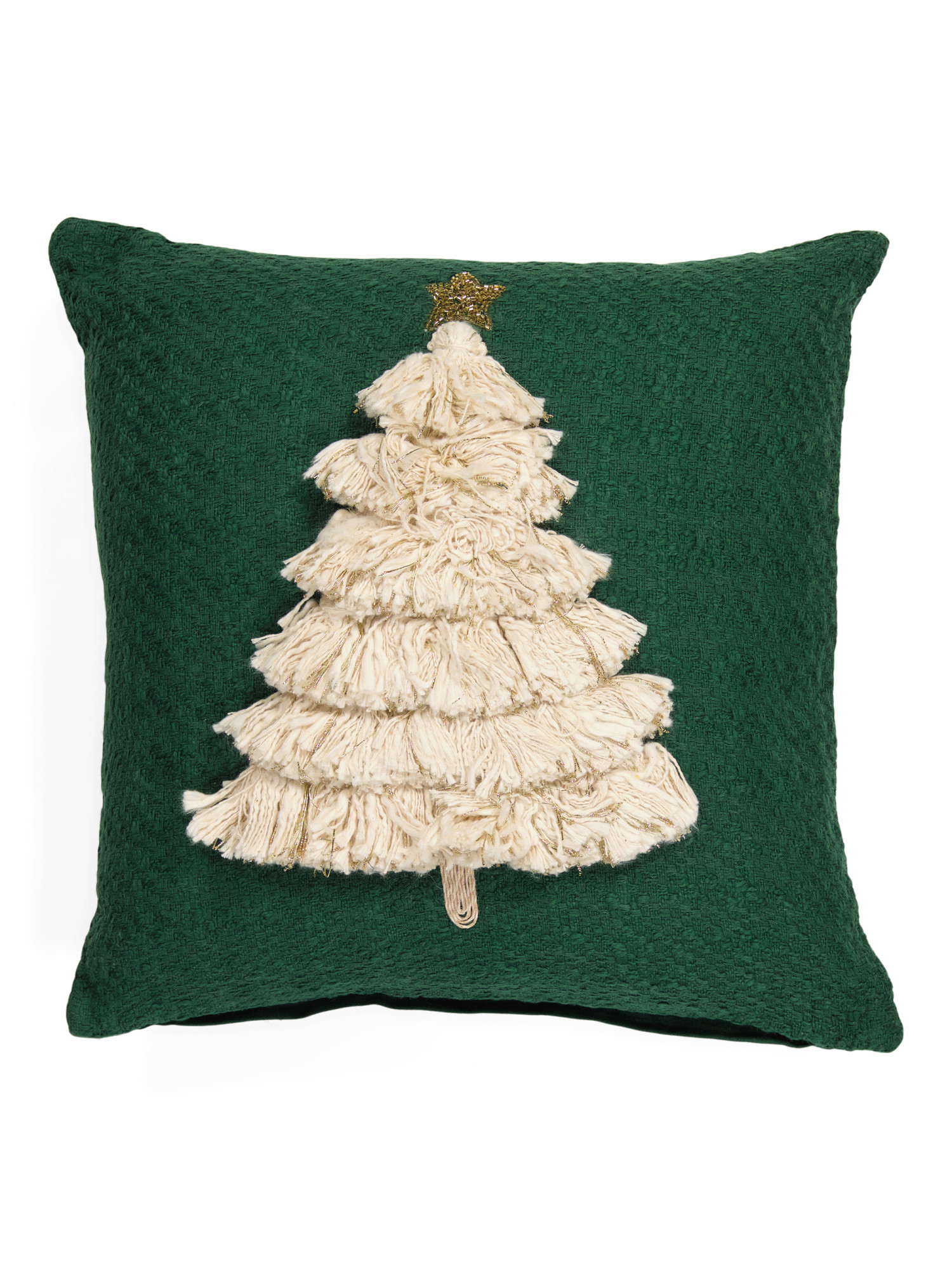 18x18 3d Lurex Tree Pillow | TJ Maxx