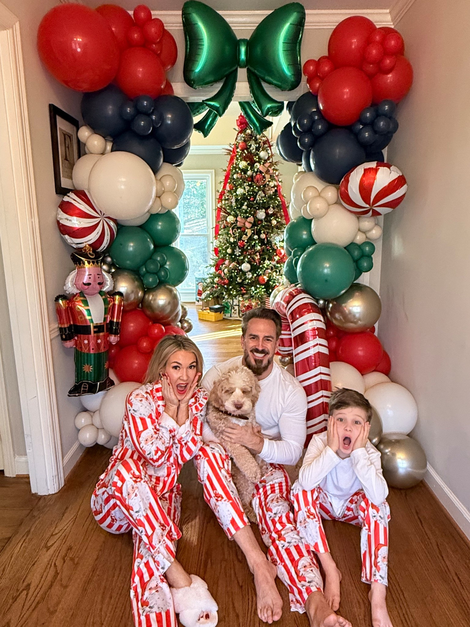 Family matching pajamas!  Love this cute set. I’m wearing size small, Kevin’s in a men’s medium & Reynolds is a size 7-8. They fit true to size. Classic Christmas pajamas ❤️🎅🏼✨


#TargetFinds #TargetStyle #MatchingPJs #FamilyPajamas #HolidayPJs #CozySeason #TargetHoliday #FestiveVibes #ChristmasPJs #HolidayStyle #FamilyFun #CozyByTheFire #MomLife #HolidayTraditions #familymatchingpajamas 


#LTKHoliday #LTKmomlife #LTKFindsUnder50