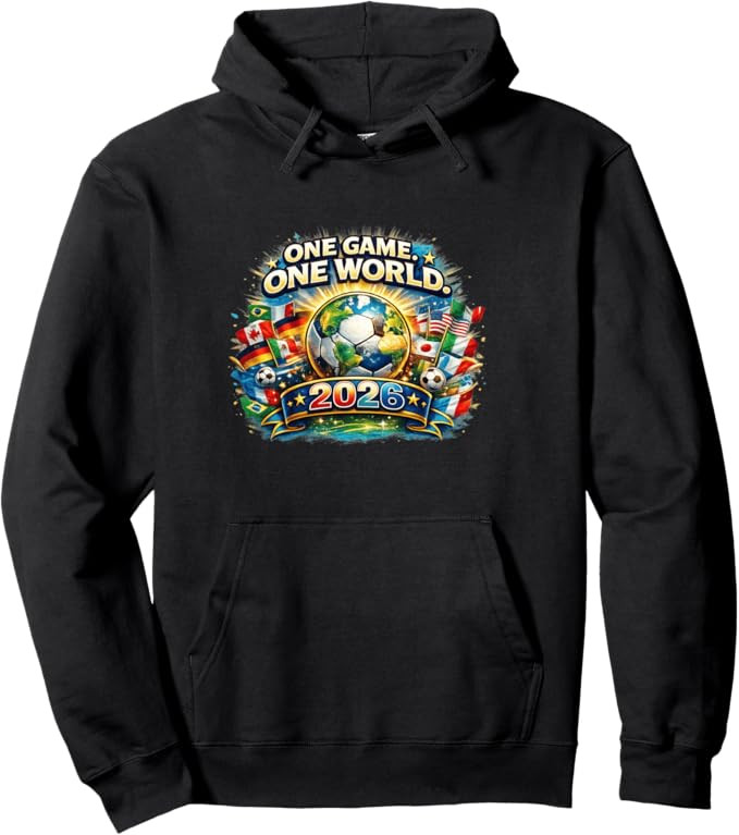 Global Soccer Fest 2026 North America Tour USA Canada Mexico Pullover Hoodie | Amazon (US)