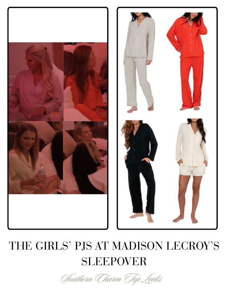 The Girls’ PJs at Madison LeCroy’s Sleepover are by Shop LeCroy // Shop Similar 