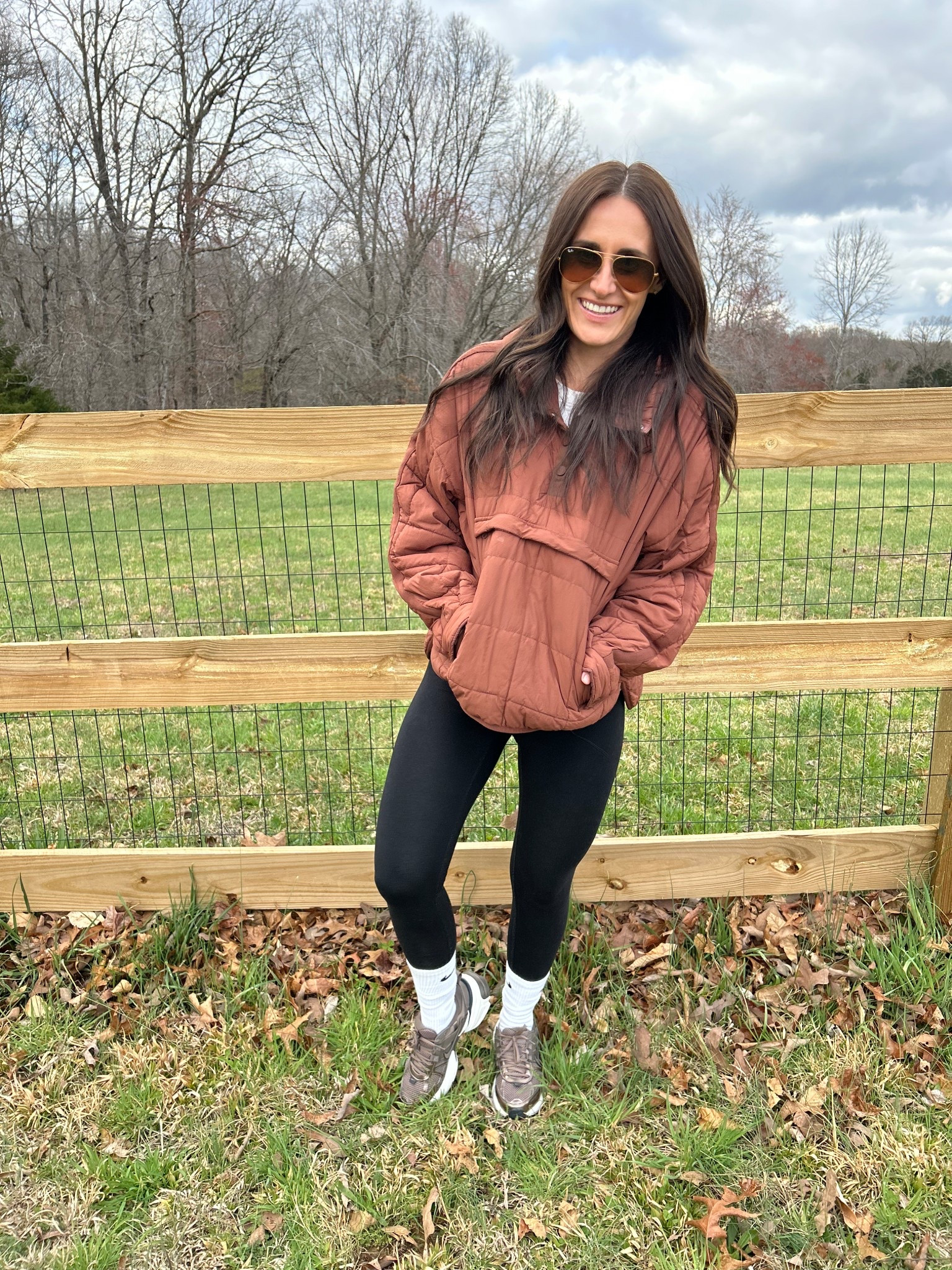 Spring outfit, packable jacket, PFA free legging

#LTKPetite #LTKSeasonal