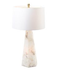 29in Alabaster Table Lamp | Marshalls