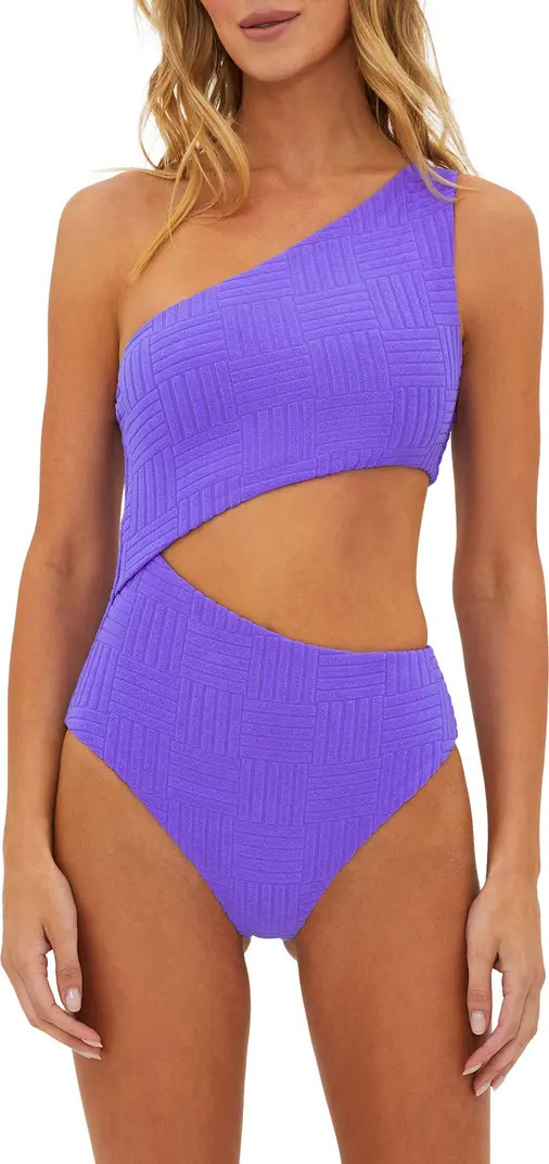 Beach Riot Celine Cutout One-Shoulder One-Piece Swimsuit | Nordstrom | Nordstrom