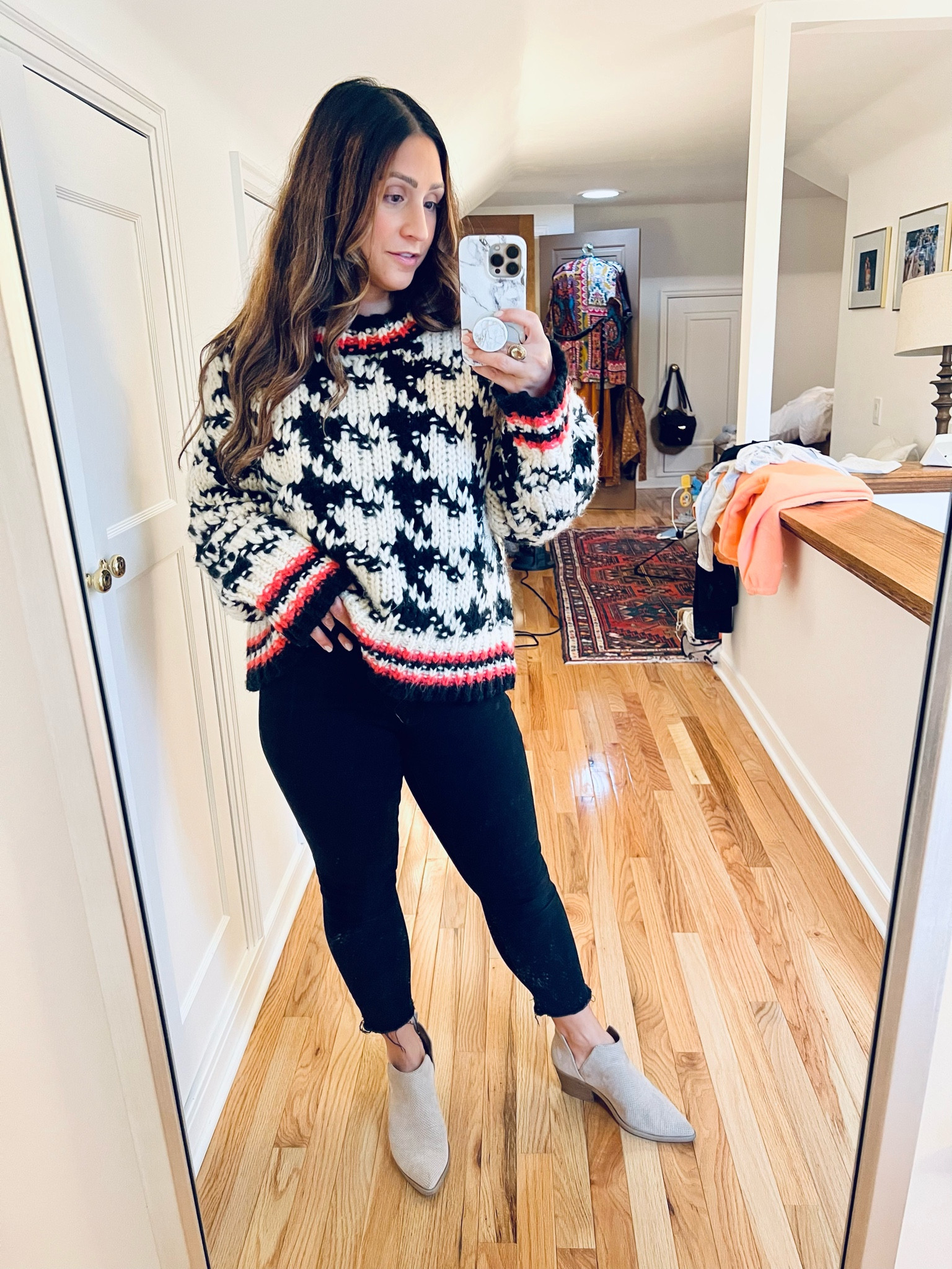 Blancnyc oversized winter sweater. Womens fall trendy black, beige, pink sweater. 

#LTKSeasonal