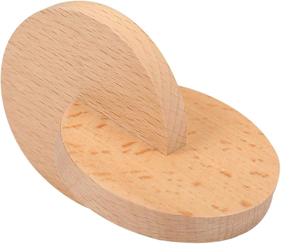 Montessori Wooden Materials Baby Interlocking Discs Teether Toys (Detachable) | Amazon (US)