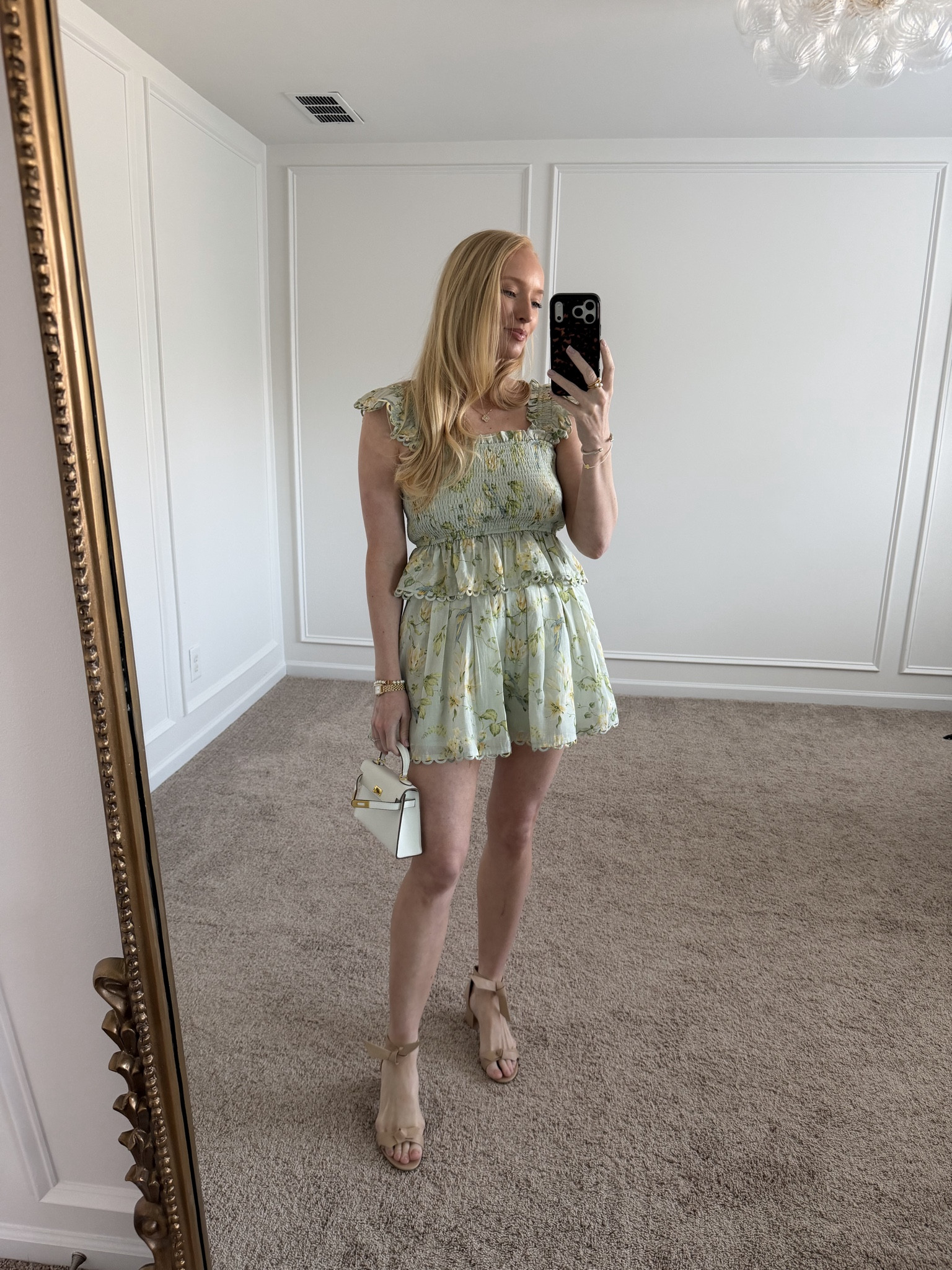 This little marching set is too cute!! Wearing a size small and it’s so easy to mix and match. The shorts look like a Zimmerman look for less too! 