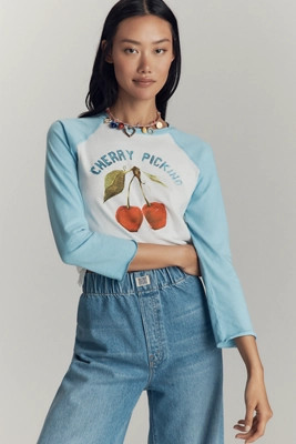 MOTHER The Sporty Concert Tee | Anthropologie (US)