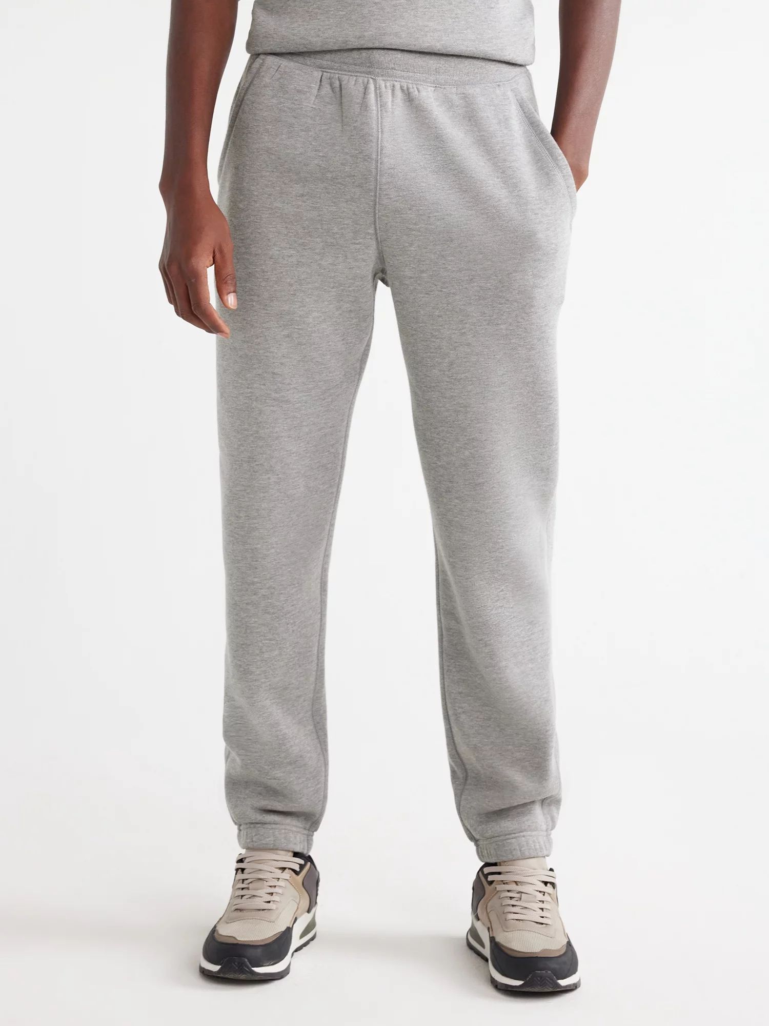 Free Assembly Men's Fleece Pants, 30" Inseam, Sizes XS-3XL | Walmart (US)