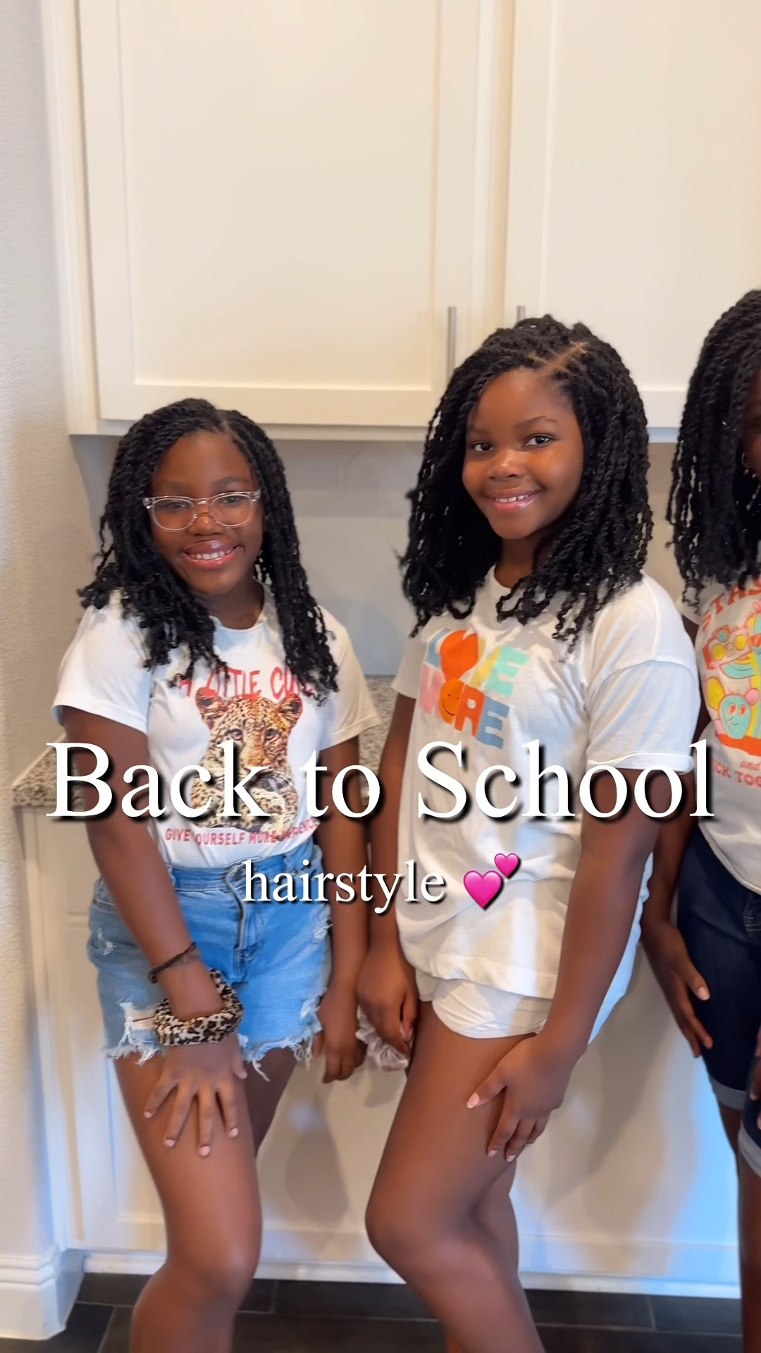 Great Back to School hairstyle 💕 #springtwists #protectivestyle #twostrandtwists 

#LTKFind #LTKkids #LTKBacktoSchool