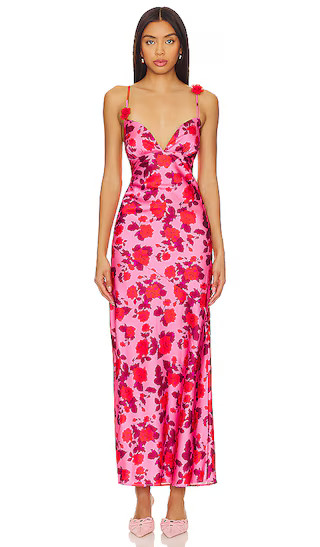 Huda Maxi Dress in Pink | Revolve Clothing (Global)