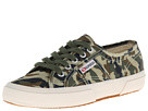 Superga - 2750 Camouflage (Green Multi) - Footwear | Zappos