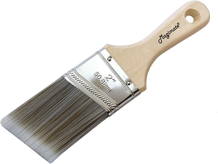 Stubby Paint Brush Shortcut Trimming Angled Sash Stain Brush Wooden Short Handle Paintbrush – 2... | Amazon (CA)