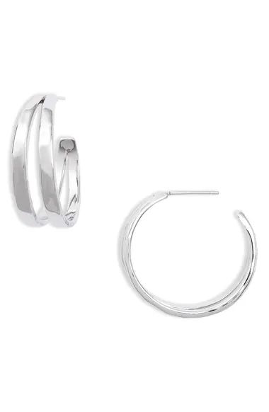 Kendra Scott Zorte Split Hoop Earrings | Nordstrom