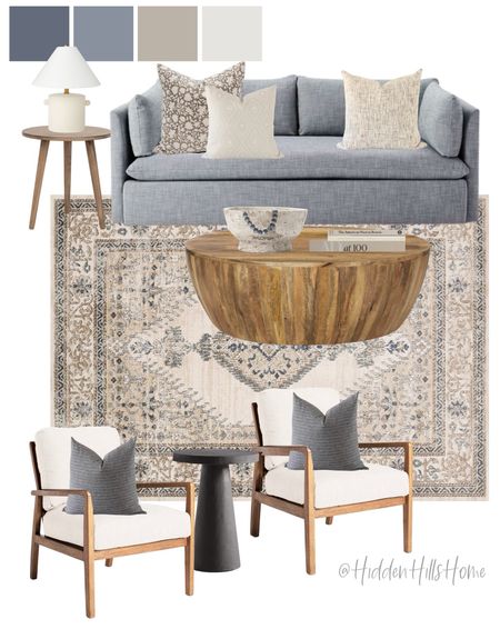 Living room mood board, coastal living room design, cozy family room, den mood board, blue sofa, living room rug, coffee table #moodboard

#LTKfamily #LTKhome #LTKsalealert