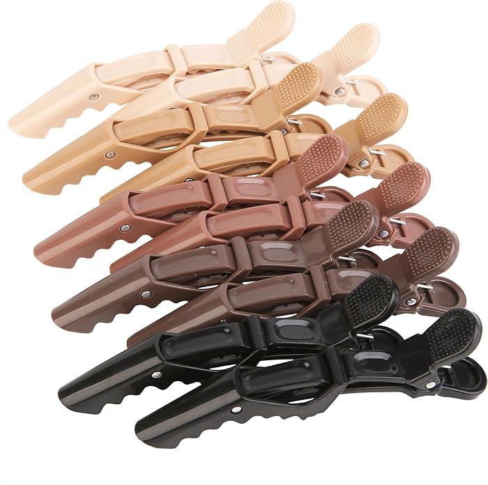 HH&LL Hair Clips for Women – Wide Teeth & Double-Hinged Design – Alligator Styling Sectioning... | Amazon (US)