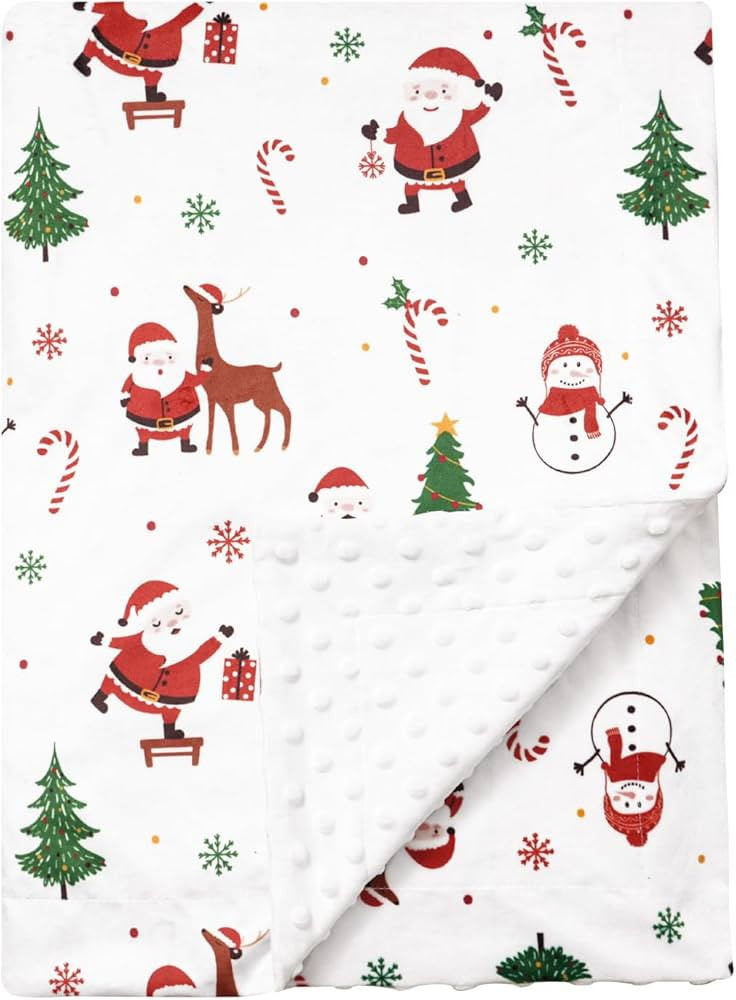 david's kids Baby Blanket for Boys Girls, Soft Lightweight Micro Fleece Blanket with Double Layer... | Amazon (US)