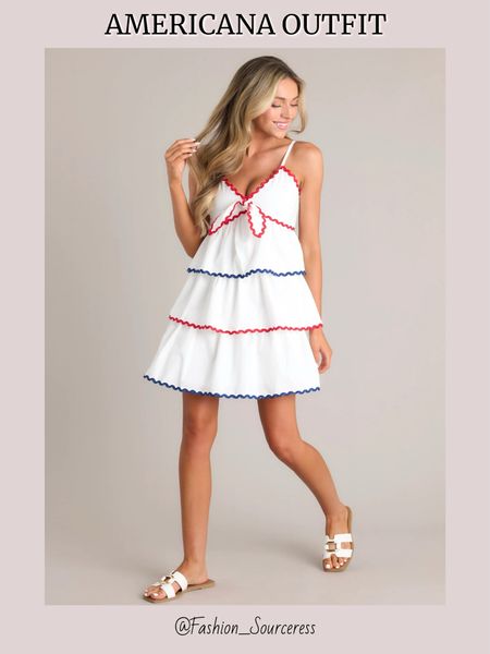 White dress for Memorial Day weekend or 4th of July!

4th of July outfit! 

July 4th outfit | Fourth of July outfit | 4th of July dress | Americana | July 4th party outfit | outfit for July 4th | July 4th picnic outfit | Summer outfits | outfits for summer ~ shorts | red shorts | white bodysuit ~ Labor Day | Fourth of July outfit ~ 4th of July outfit | July 4th | July 4th outfit | vacation outfit | | sandals | outfits for vacation | summer day outfit ~ casual outfit | casual summer outfits 
Travel outfit | day outfits | Memorial Day weekend outfit | American outfits #LTKU #LTKSeasonal 


#LTKTravel #LTKParties #LTKStyleTip
