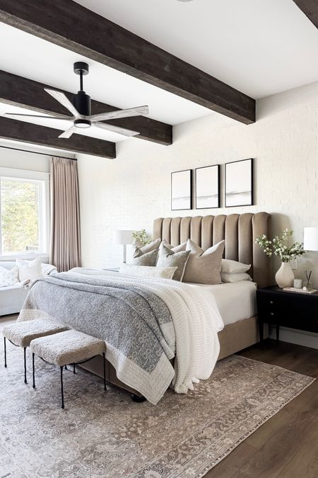 Our bedroom feels so bright and airy, especially with this gorgeous natural light pouring in!

Home  Home decor  Home favorites  Bedding  Spring home  Spring bedding  Bedding refresh  Throw pillow  Floral  Faux florals  Lounge  Area rug  Neutral home  Room refresh  ourpnwhome

#LTKSeasonal #LTKhome