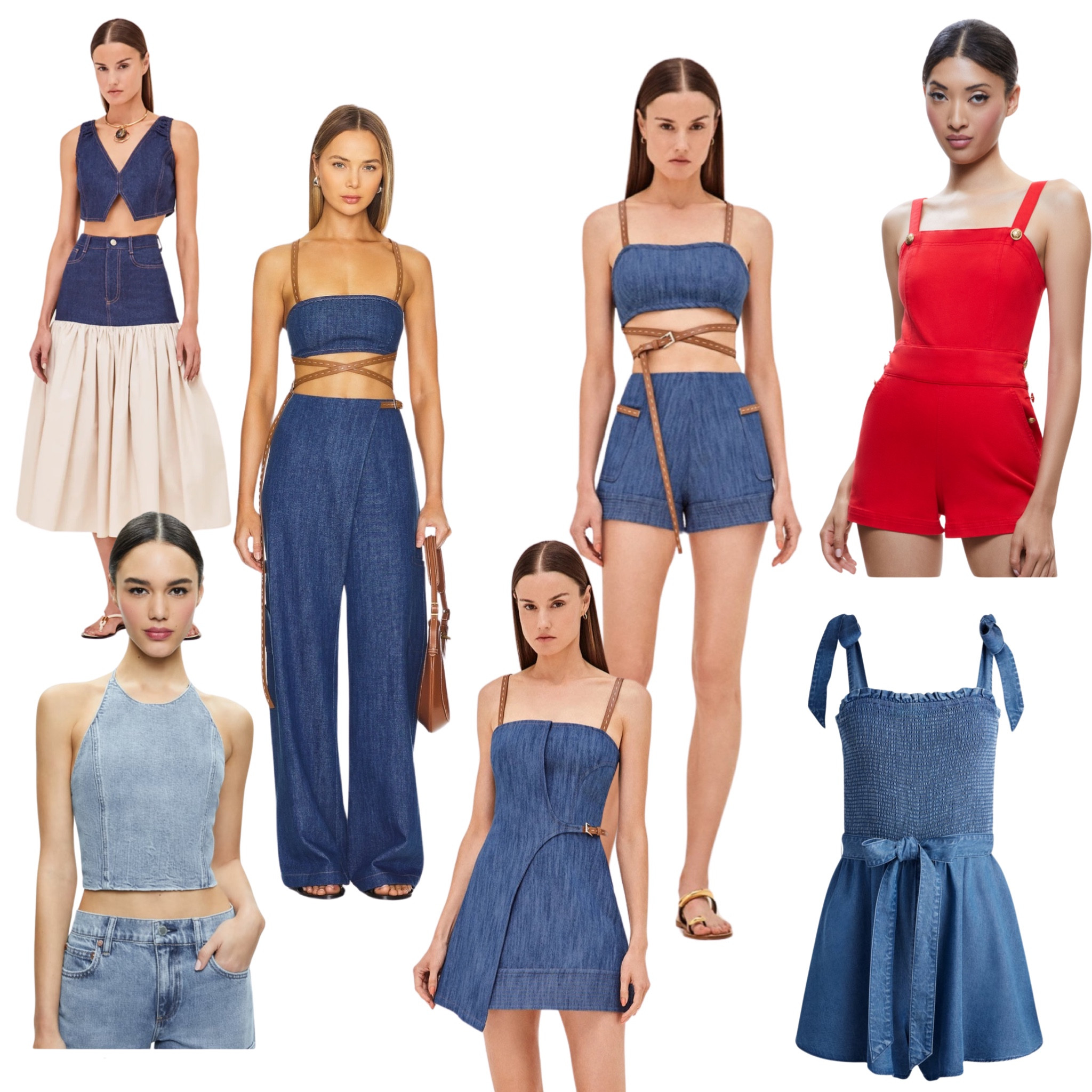 Designer Denim! Favorite summer denim pieces from Alexis and Alice & Olivia  

#LTKFestival #LTKstyletip #LTKtravel