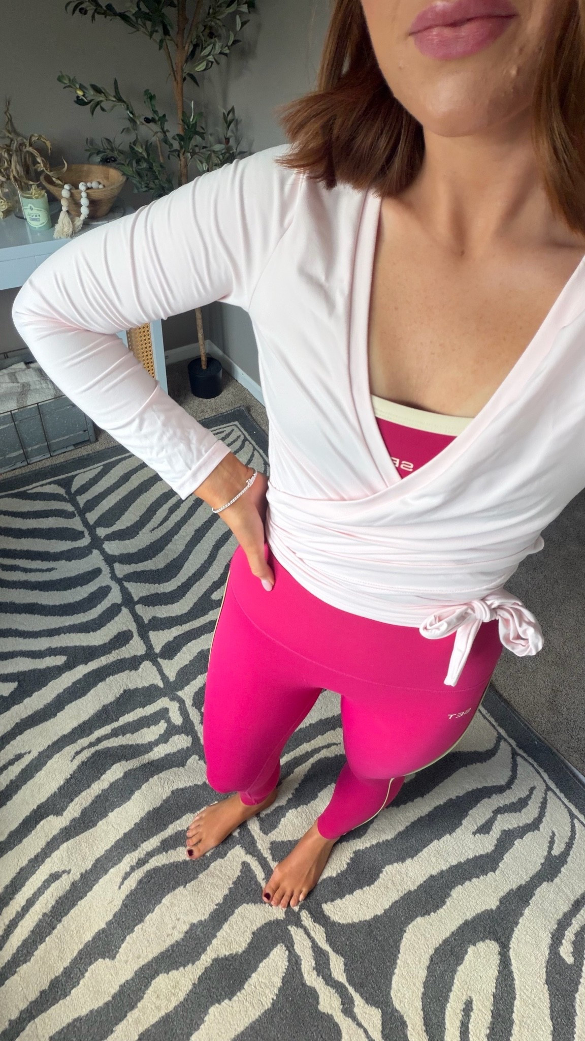 Wearing S in everything!

#LTKActive #LTKmorningroutine #LTKootd