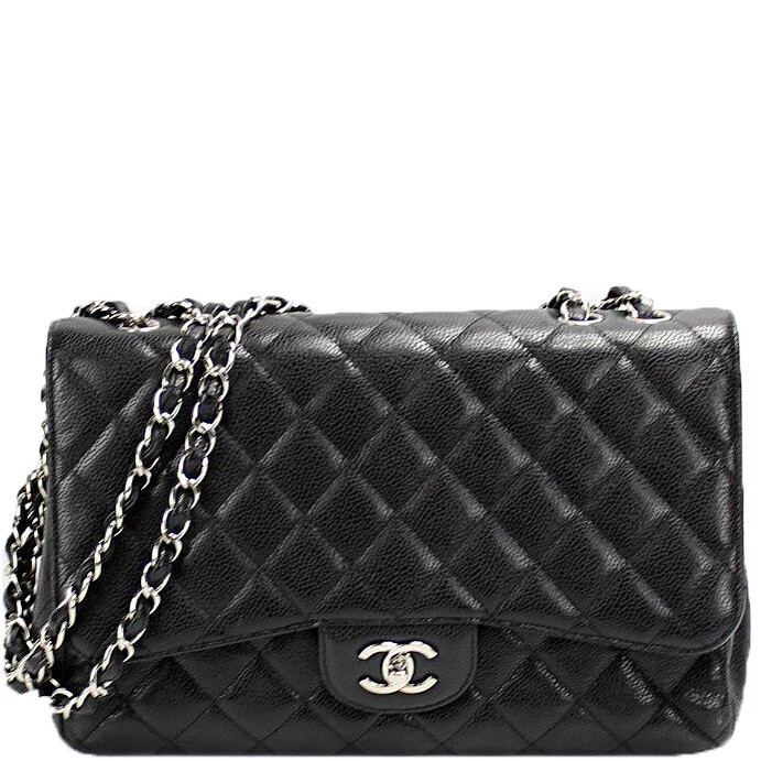 Classic Flap Jumbo Caviar 13 Million Series | Keeks Designer Handbags