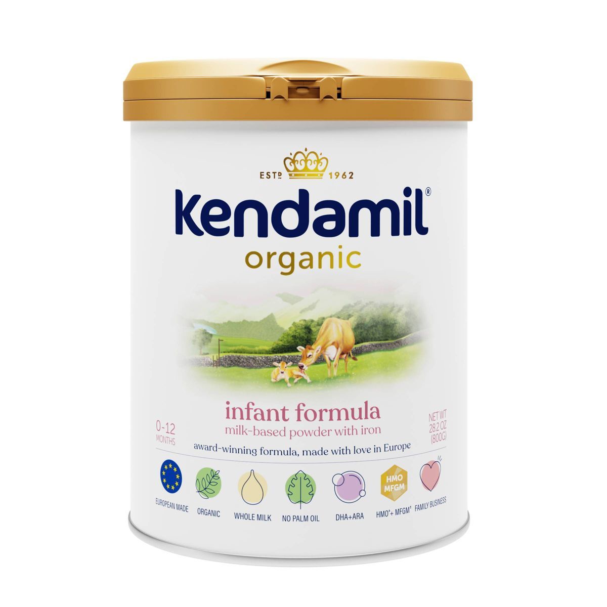 Kendamil Organic Infant Formula Powder - 28.2oz | Target