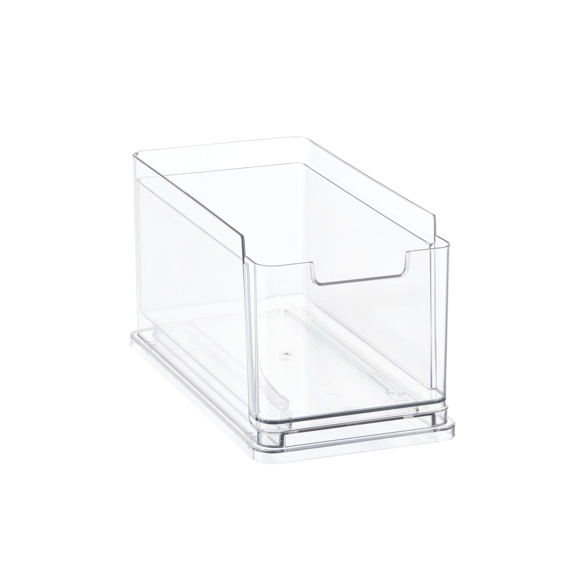 iDESIGN Narrow Manhattan Drawer Clear | The Container Store