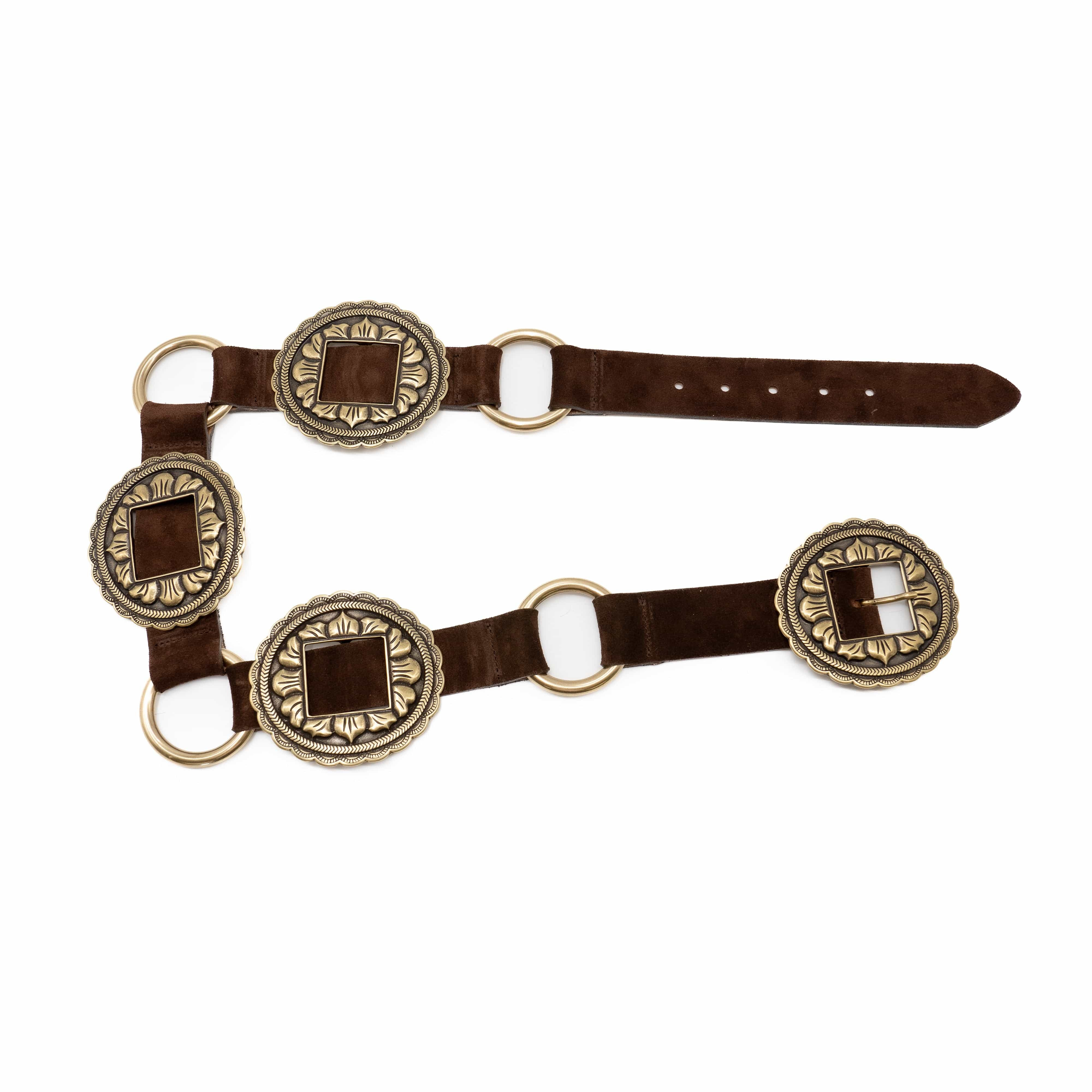 Lilienne Belt - Brass Buckle Set | Streets Ahead Inc