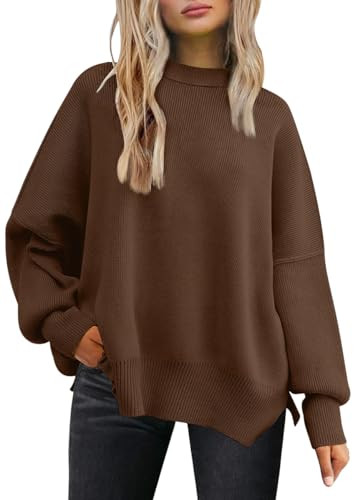 LILLUSORY Women's Oversized Batwing Knit Sweaters 2026 Fall Fashion Outfits | Amazon (US)