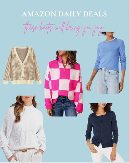 Amazon Knots on sale! 

I pulled together 5 Amazon knits that are on sale, have great reviews and are classic for the grandmillennial style! 

Classic cardigan in all colors
These are mostly fall staples that will last you into winter.



#LTKstyletip #LTKsalealert #LTKfindsunder100