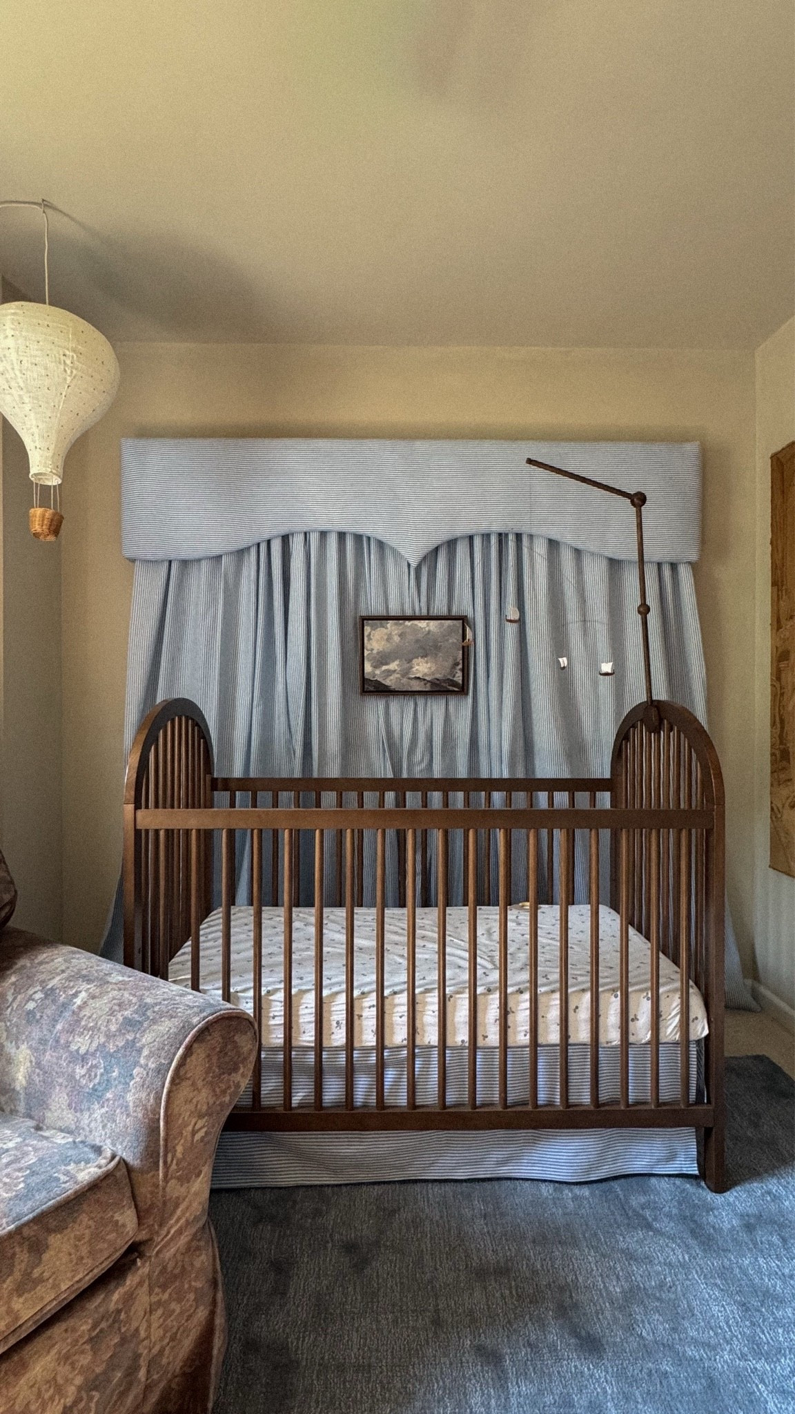 A room doesn’t have to be filled with brand-new pieces to feel beautiful. Joseph’s nursery is layered with vintage finds, secondhand treasures, handmade details, and a few carefully chosen new pieces that make it feel cozy, timeless, and full of character.

I’ve linked everything I could—from the furniture and lighting to the bedding, curtains, and décor, so you can recreate this collected look in your own home. I hope it inspires you to mix old with new and create a space that tells your family’s story. 🤍

#LTKHome #LTKmomlife