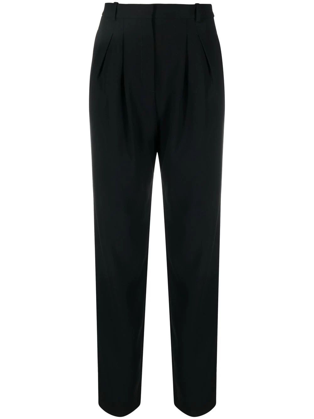 high-waist tapered trousers | Farfetch Global