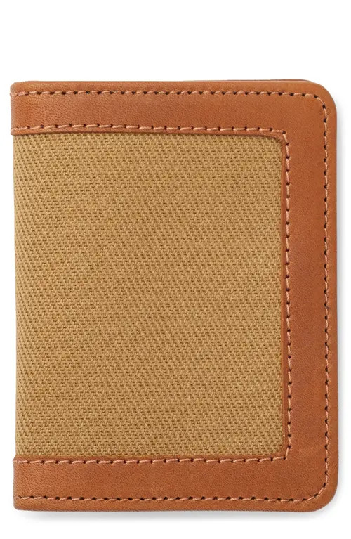 Filson Outfitter Card Case in Tan at Nordstrom | Nordstrom